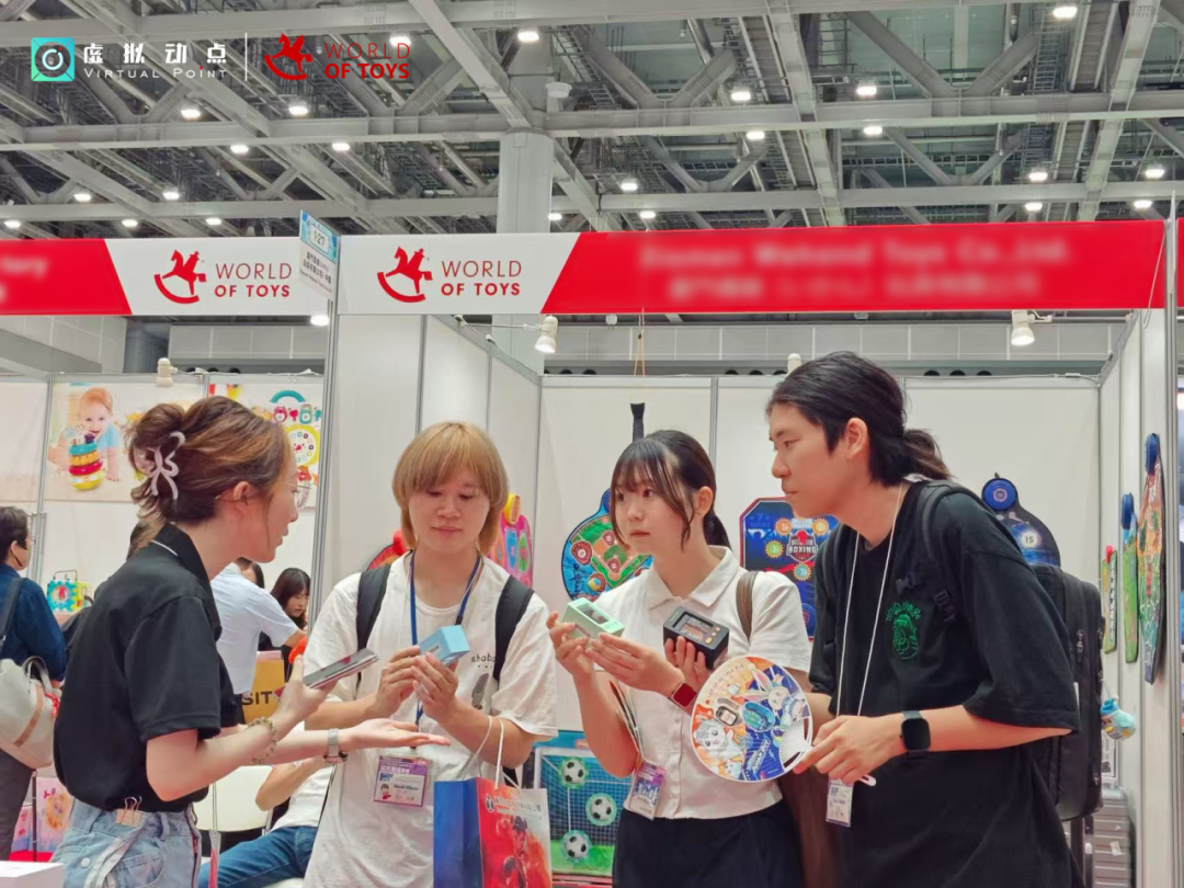 外洋首展 | c7c7娱乐平台·虚拟动点AI玩具亮相2025东京国际玩具展